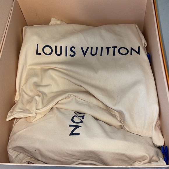 Final price: Louis Vuitton Nigo amazing LV cosy boots embroidered denim new - Picture 8 of 8